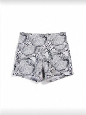 BuffBunny Collection Floral Print High Rise Biker Shorts Women's X Small